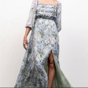 Baltic Born Florence Maxi Dress Sage Floral XL